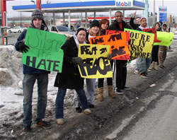 HF students, love over hate, connie woolfolk