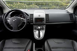 2010 Nissan Sentra dash.