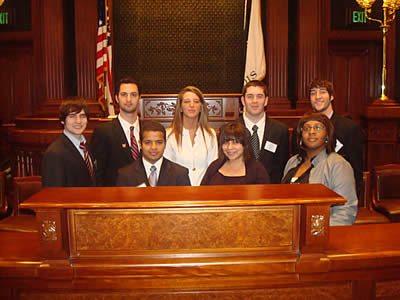 PSC students at the Illinois General Assembly