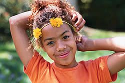 Dandelion headband