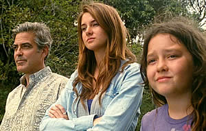 The Descendants with George Clooney