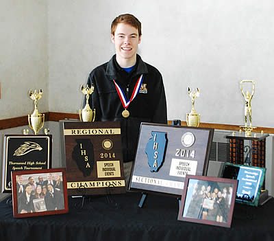 Cooper Packard first in state forensics