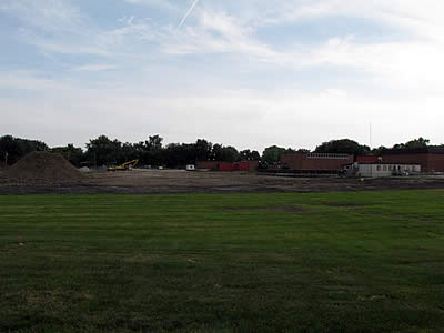 construction at Forest Trail