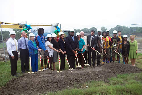 Forest Trail groundbreaking