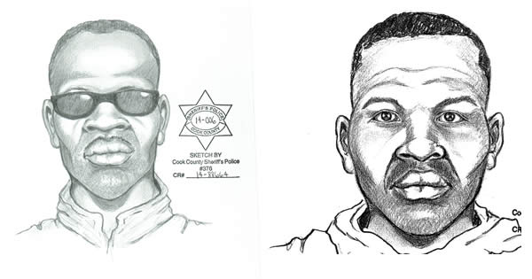 composite drawings of suspect