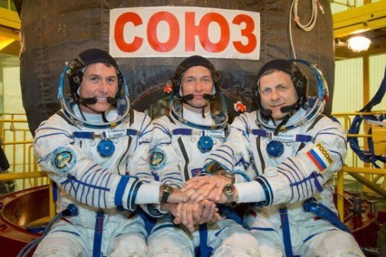 NASA Expedition 49 ISS crew