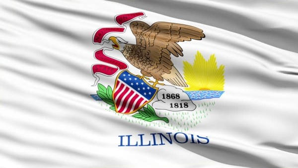 State of Illinois flag