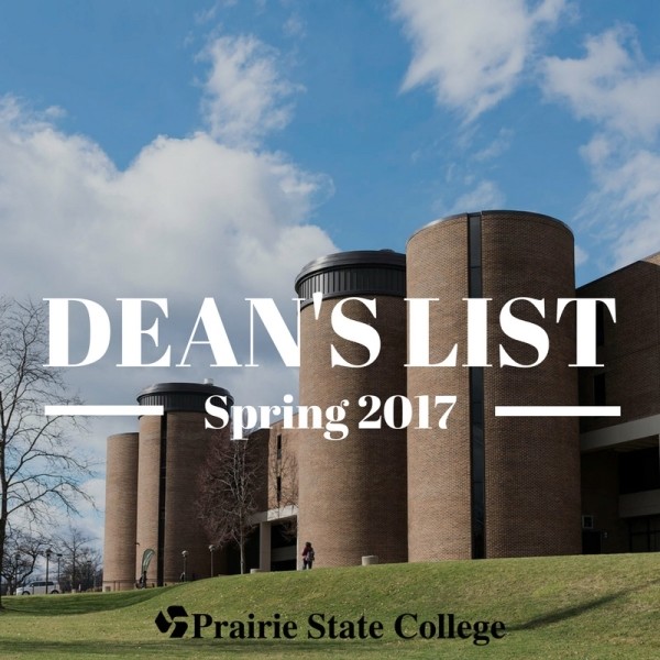 PSC Spring 2017 Dean's List