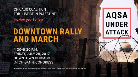 American Muslims for Palestine rally