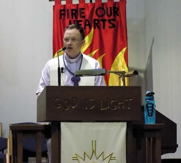 Pastor Chris Wogaman, Trinity Lutheran Church