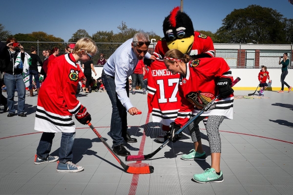 Chicago Blackhawks Rink at Kennedy Park