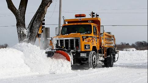 Chicago snow plow