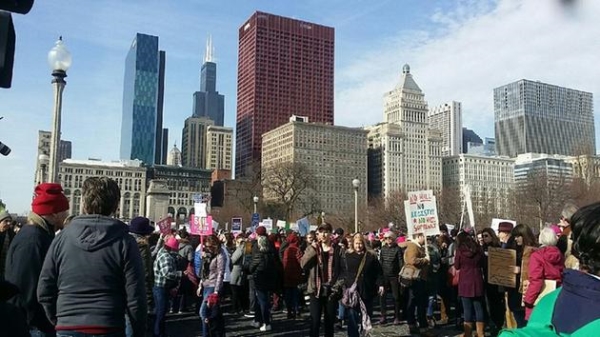 Chicag WOmen's March 2018