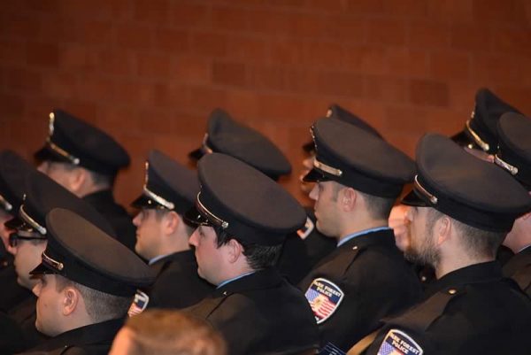 officers listen, pfpd, awards ceremony, park forest police