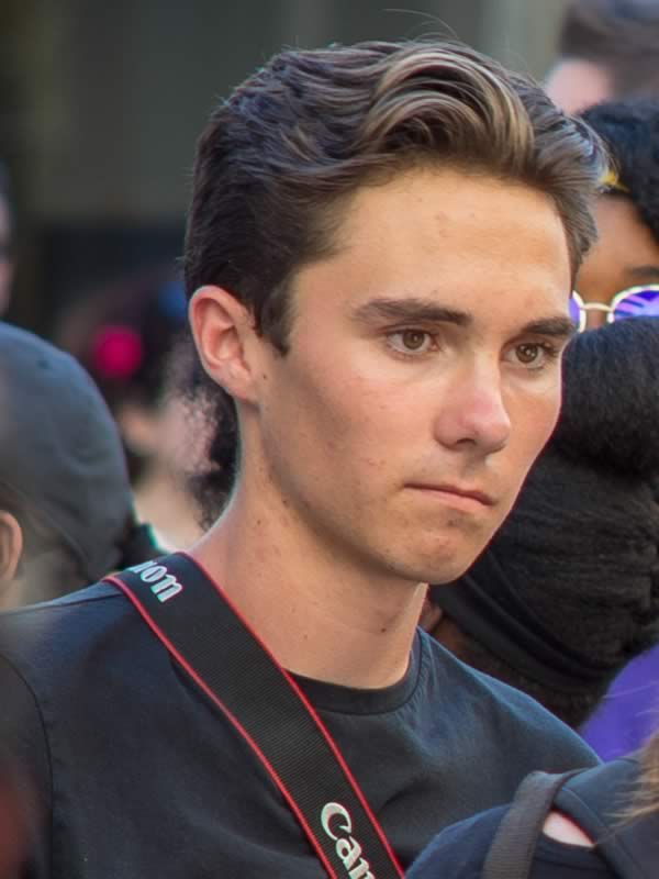 David Hogg at Rally to Support Firearm Safety, Fort Lauderdale