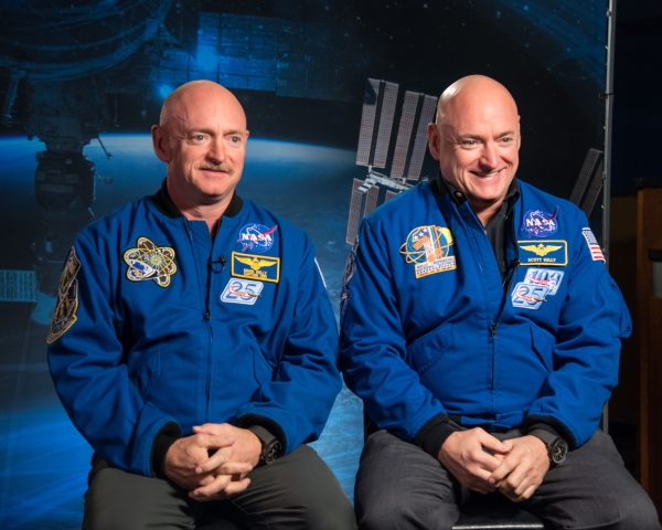 Mark and Scott Kelly