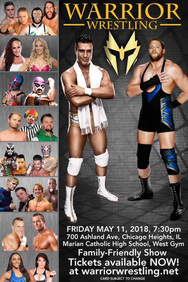 Warrior Wrestling at Marian Catholic, May 11