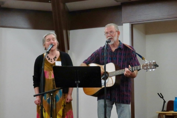 Tom Neilson and Lynn Waldron