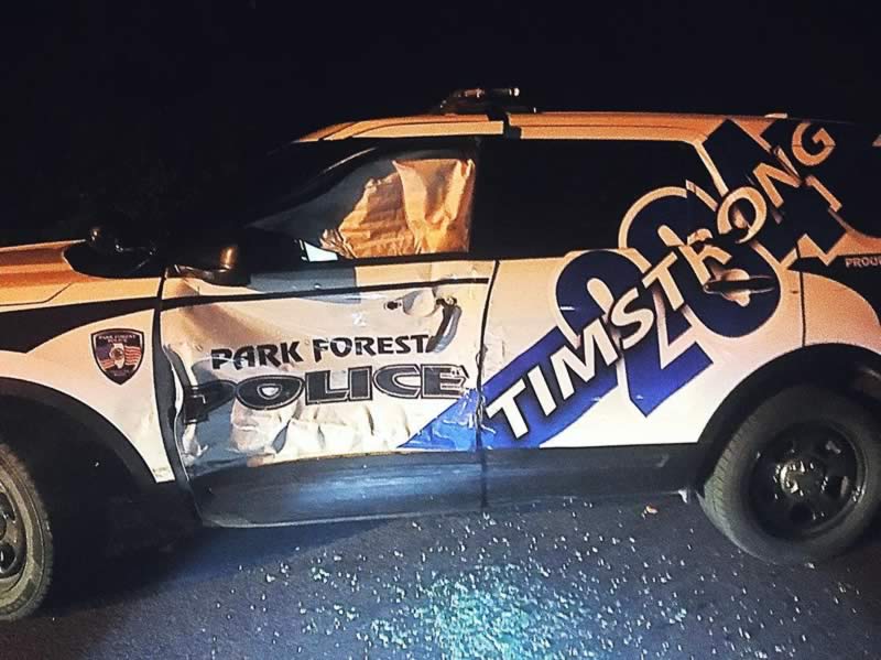 TimStrong, police squad car, PFPD, Park Forest Police