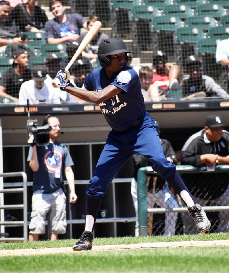 Cameron Bufford, batter up, Guaranteed Rate Field