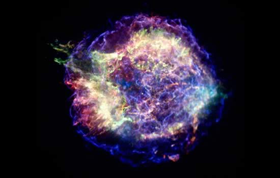Cassiopeia A, youngest supernova remnant, Milky Way, black holes