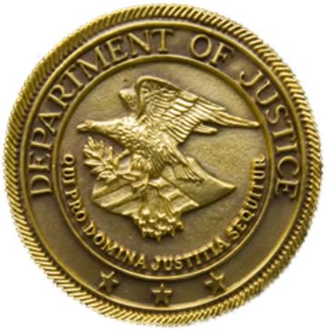 United States Department of Justice, convicted felon