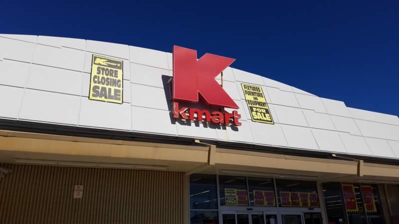 Steger Kmart, store closing, sales
