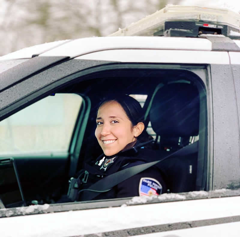 Officer Vanessa Gauna, Park Forest Police, PFFD, theft