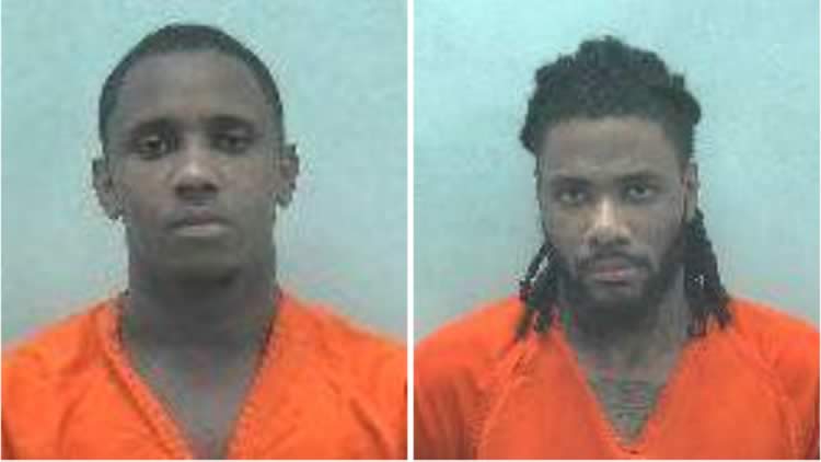 Reilly Jackson Jr. (left) and Delvin Perkins. (Hammond Police Department)