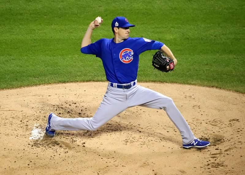 Kyle Hendricks, first inning Game 7 2016 World Series