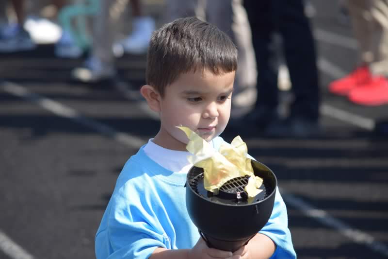Special Olympics Torch Bearer Cameron Schmidt