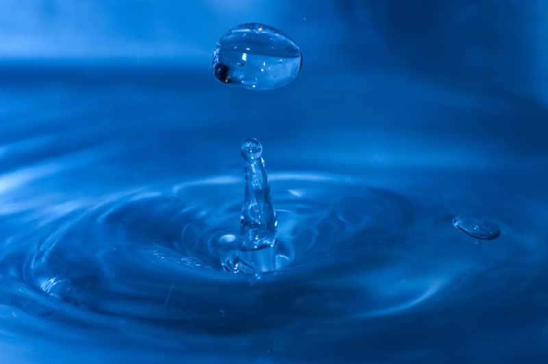 drop of water splash
