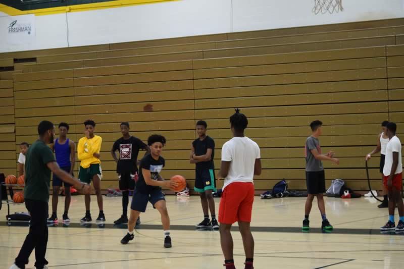 summer basketball camp at Rich East High School