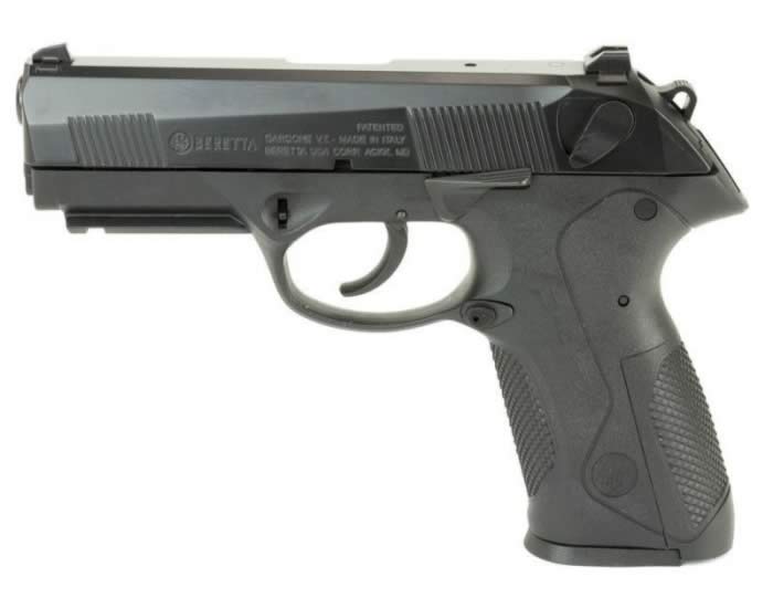 black 9mm Beretta PX4 Storm handgun