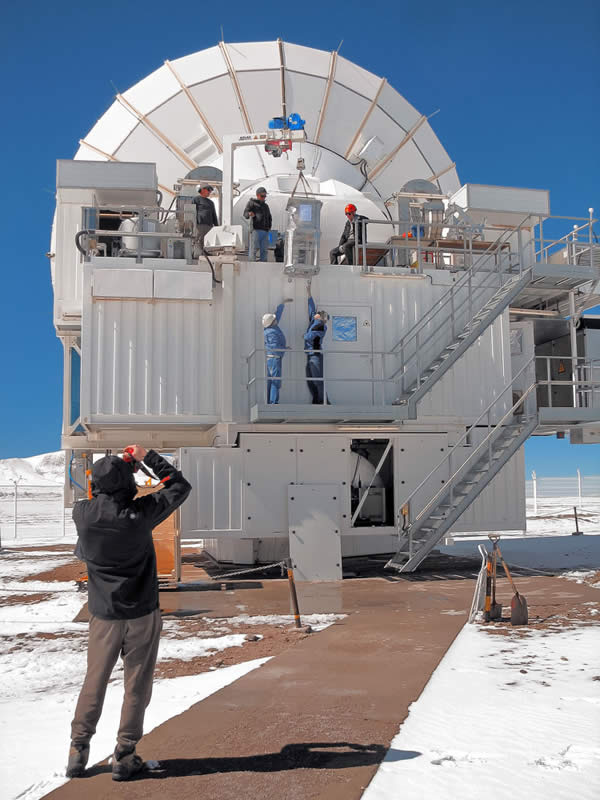 APEX telescope in Chile