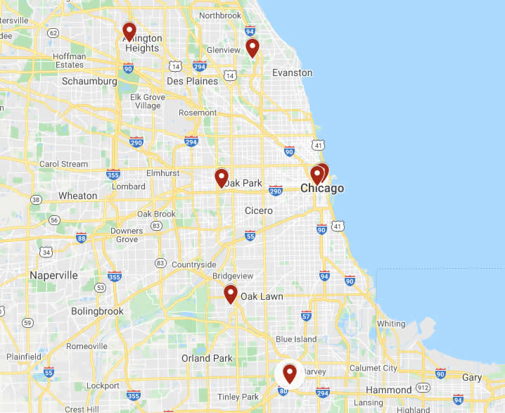 Super-site voting locations in cook county