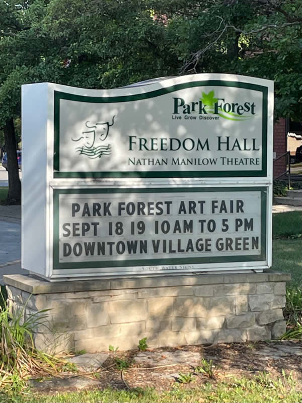 Photo by John Hudzik: 2021 Park Forest Art Fair returns