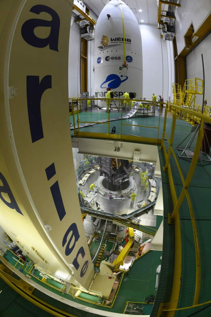 James Webb Space Telescope ready for a Christmas launch.