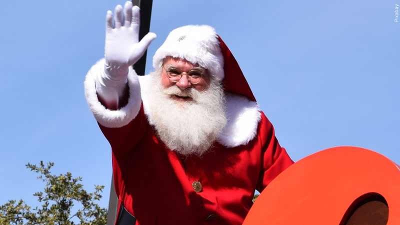 Santa Claus, Holiday Market, book give away