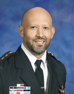 Retiring Police Chief Christopher Mannino