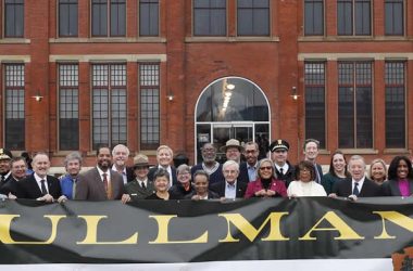 Rep. Robin Kelly, joined by Senator Dick Durbin, Mayor Lori Lightfoot, and Alderman Anthony Beale, held an event at Pullman National Historical Park to celebrate the re-designation of Pullman from a National Monument to National Historical Park.