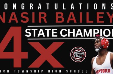 Nasir Bailey is a 4X State Champion in Wrestling