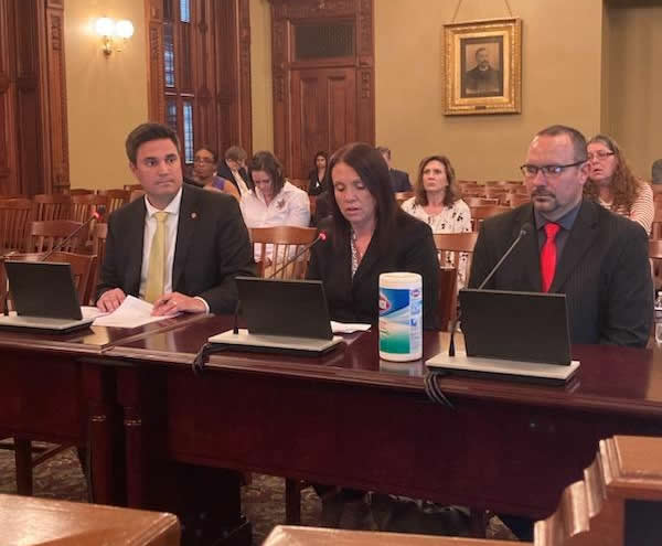 Rep. Adam Niemerg in Committee.