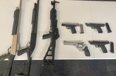 Police recovered firearms from a man charged with attempted murder