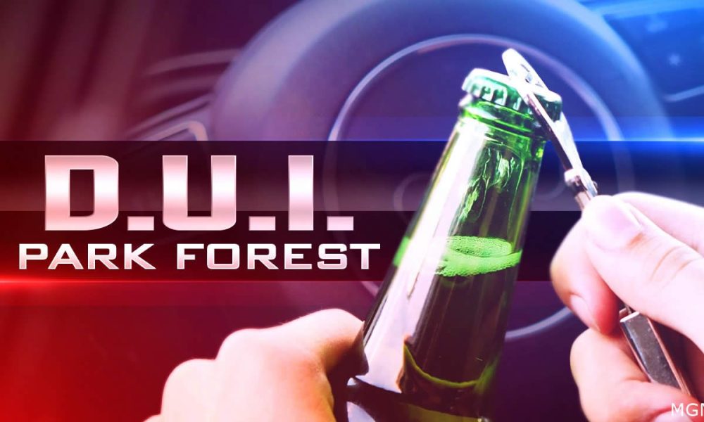 three incidents, TWO DUIs, DUI Park Forest, sleeping at the wheel