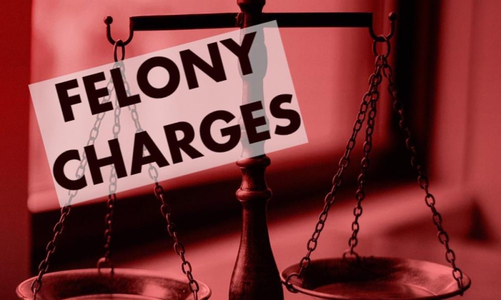 two felony charges