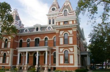 Congresswoman Robin Kelly brings $45,180 to Livingston County IL. The historic courthouse in Pontiac, IL.