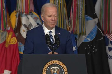 President Joe Biden speaks about the PACT Act helping veterans exposed to toxic substances