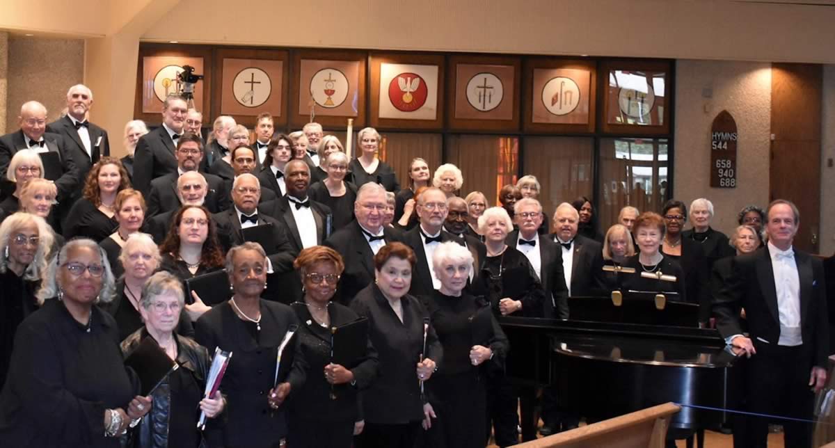 South Holland Master Chorale, directed by Philip J. Bauman (right), will perform works of women and Black composers, among others, in concerts Oct. 8 in South Holland and Oct. 15 in Tinley Park. Michael Cierski for South Holland Master Chorale