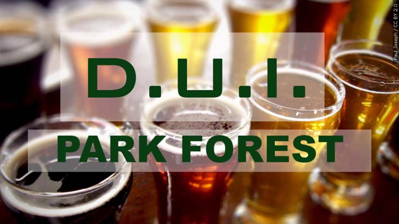 DUI charge in Park Forest